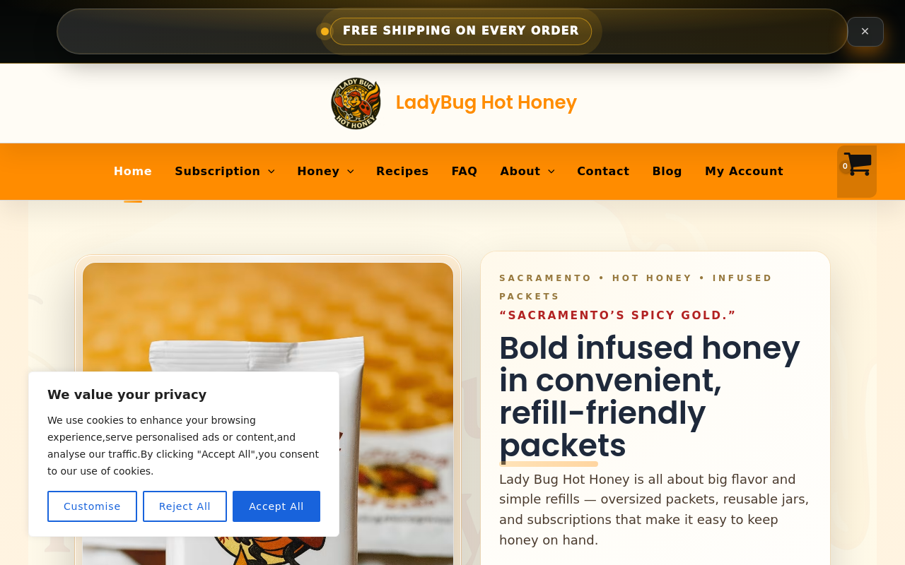 Homepage hero screenshot