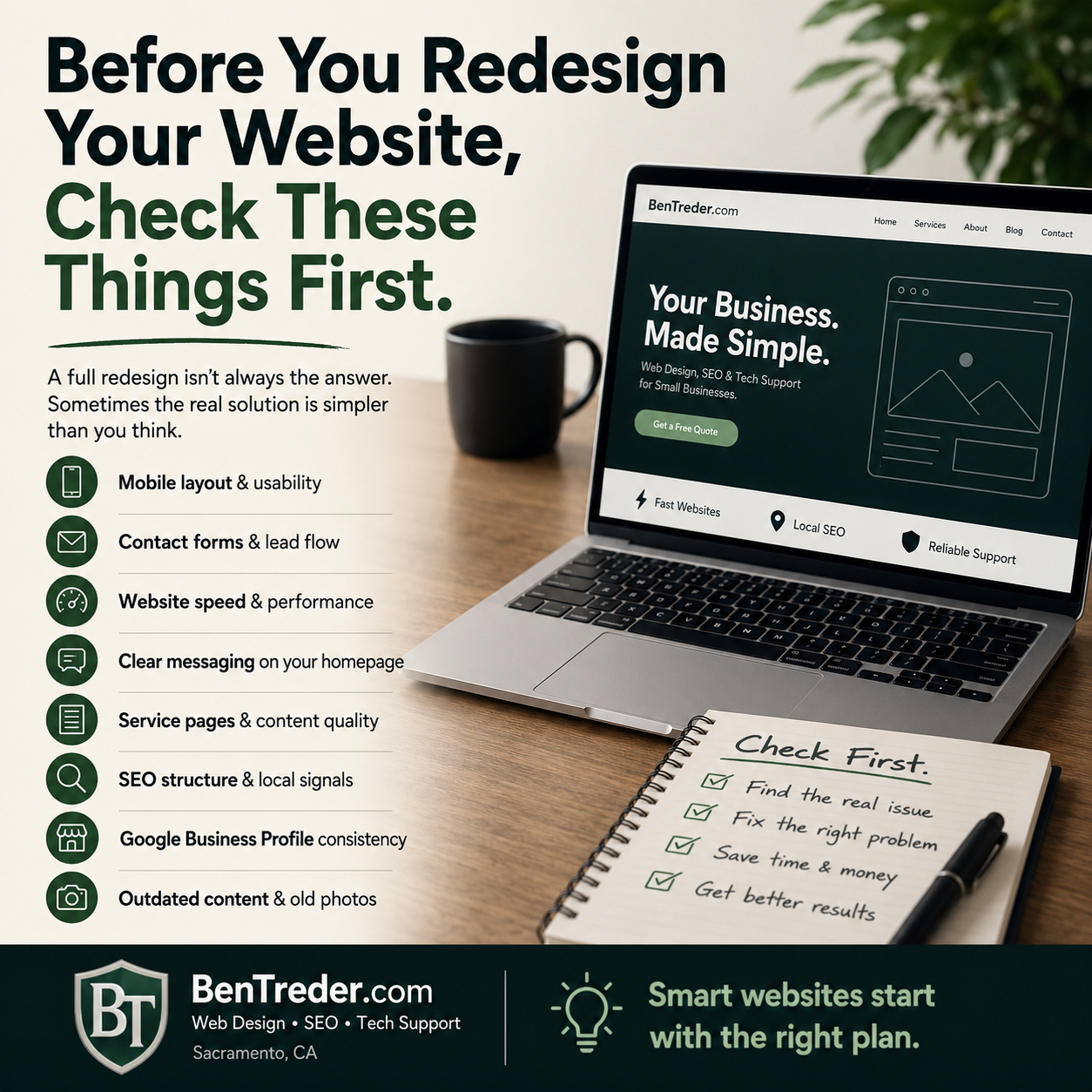 Before You Redesign Your Website, Check These Things First featured image