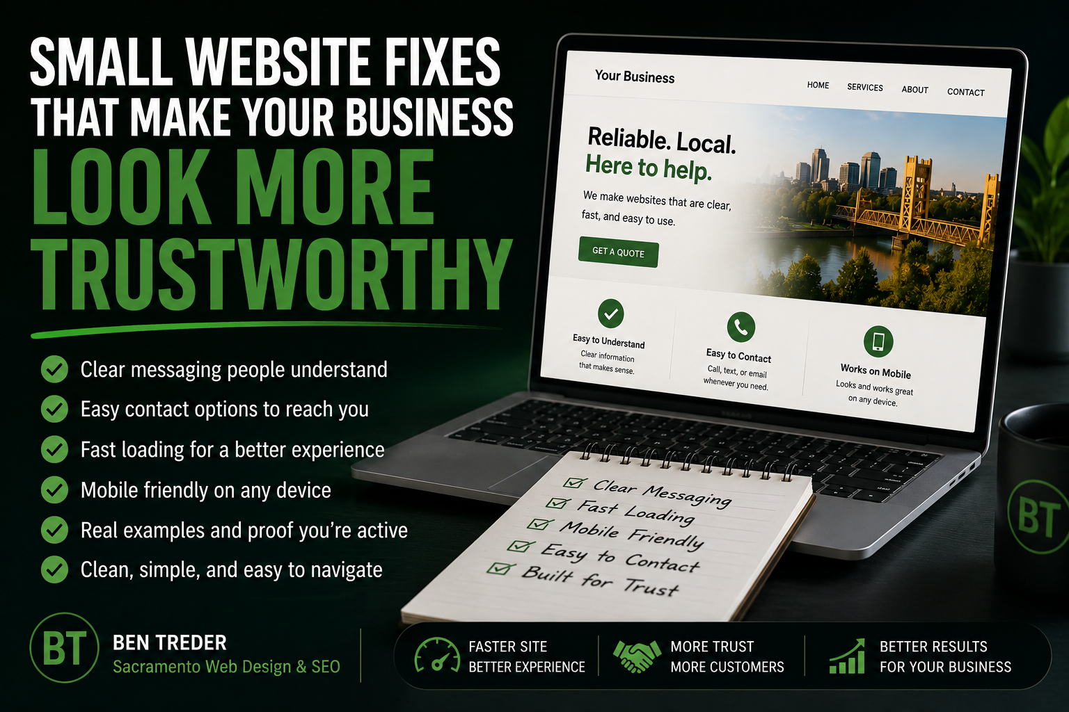 Small Website Fixes That Make a Business Look More Trustworthy featured image