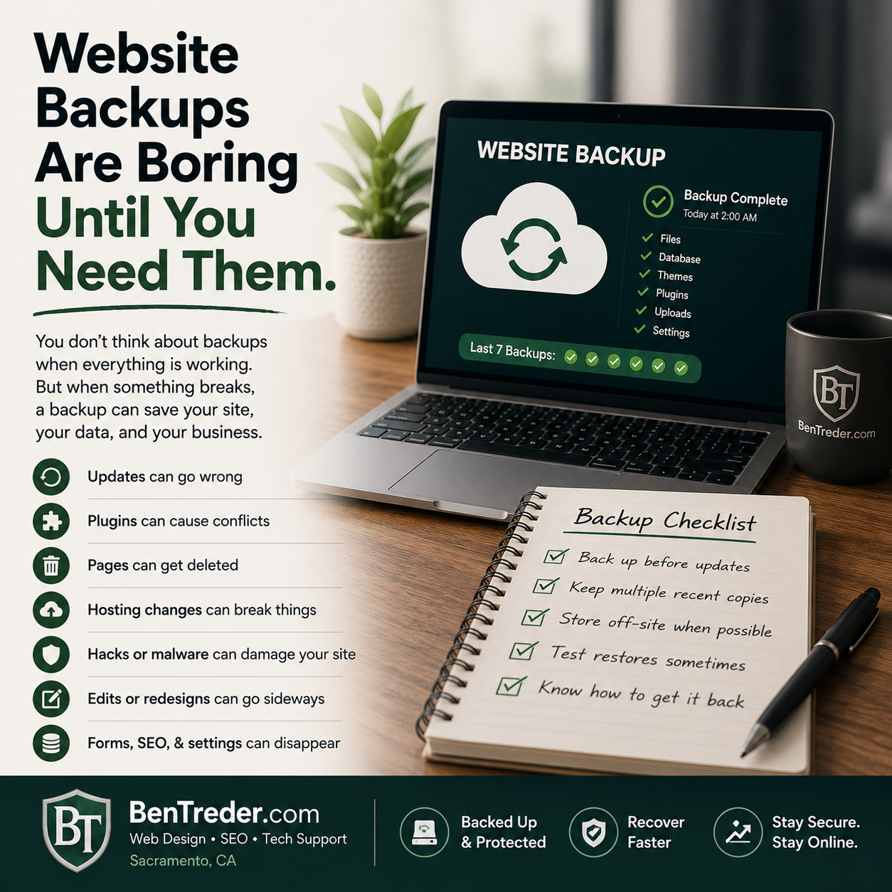 Website Backups Are Boring Until You Need Them featured image