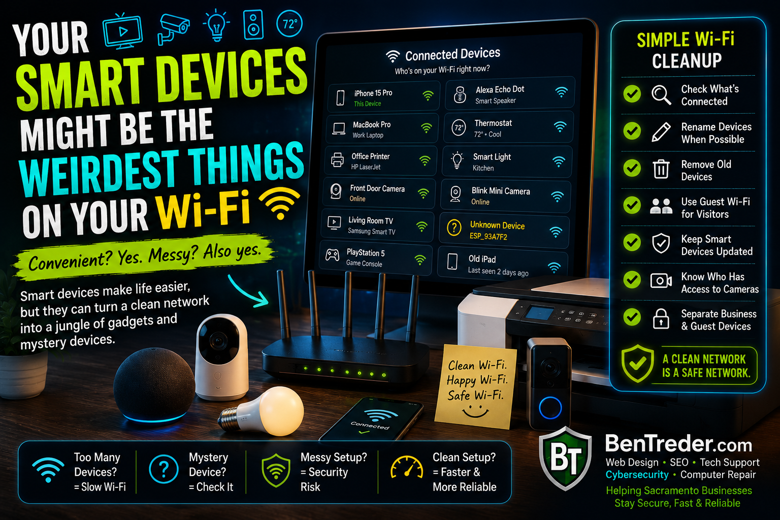 Your Smart Devices Might Be the Weirdest Things on Your Wi-Fi featured image